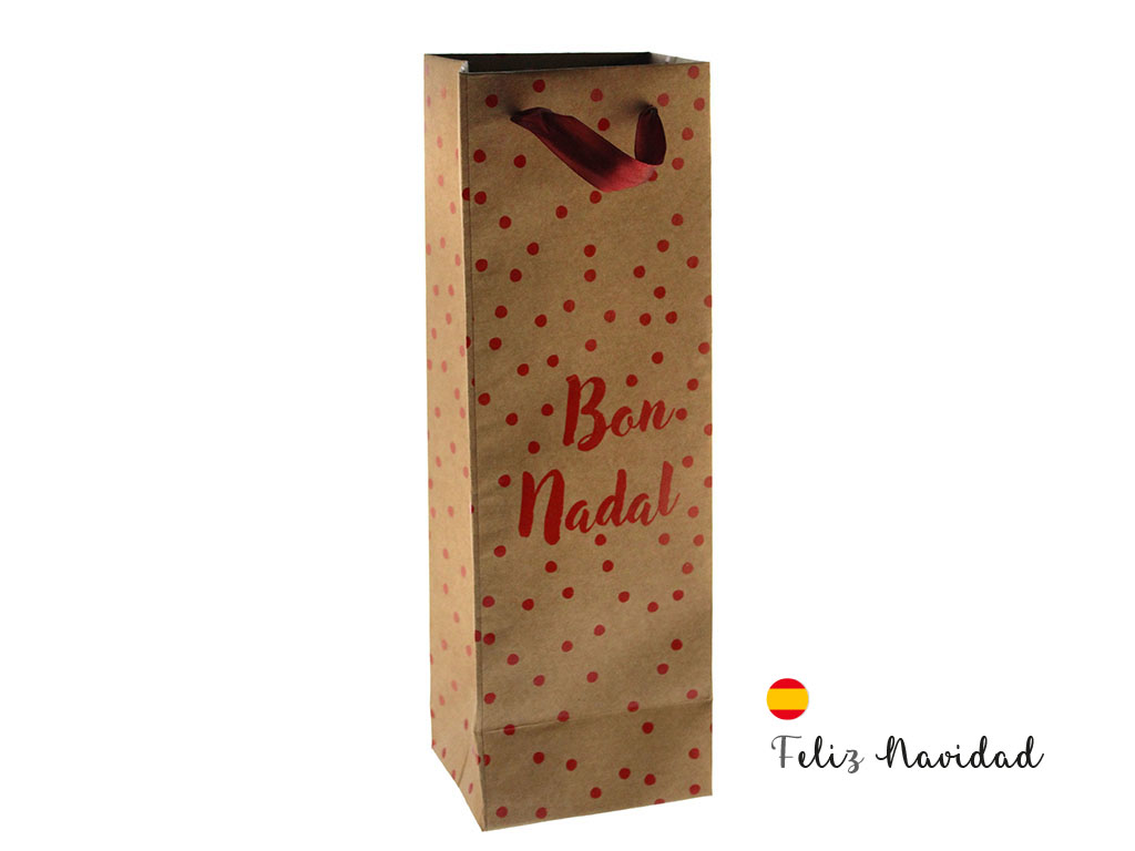 SACCHETTO ROSSO PER BOTTIGLIE DI BUON NA cod. 9324557