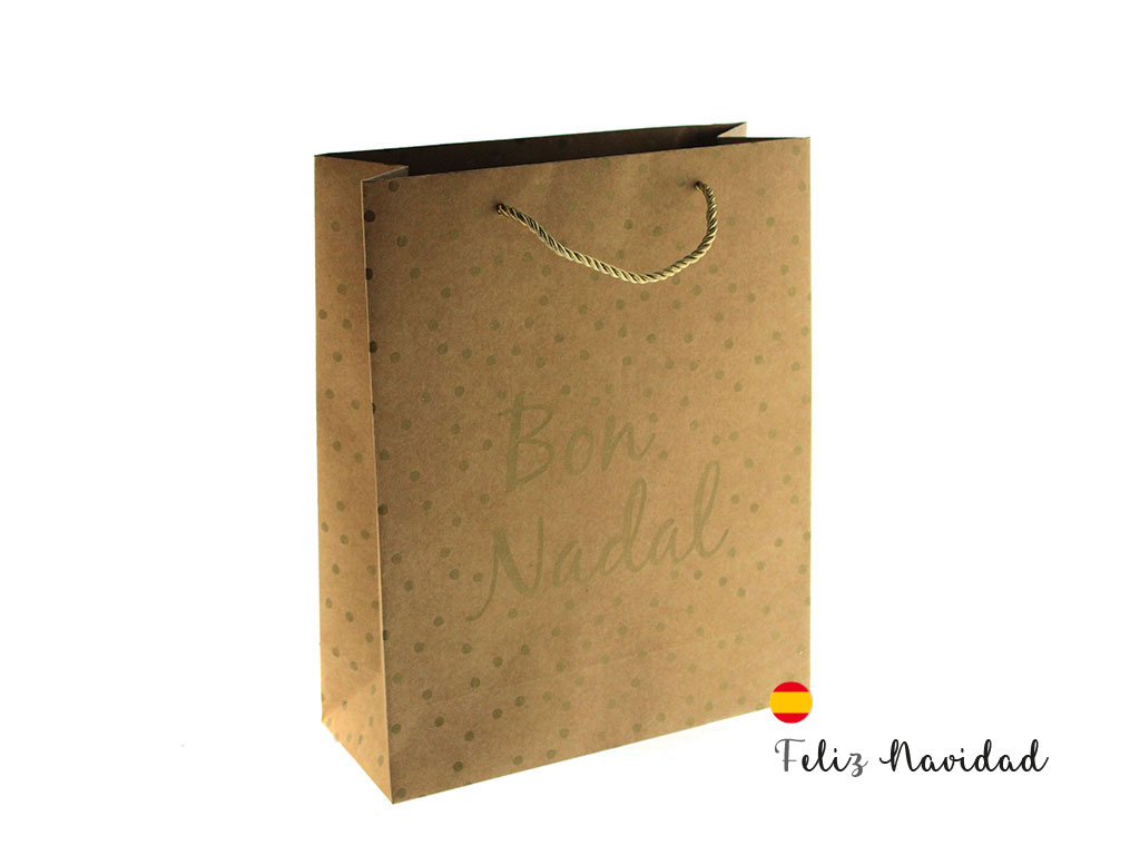 BORSA -L- BUON NATALE DORO cod. 9324560