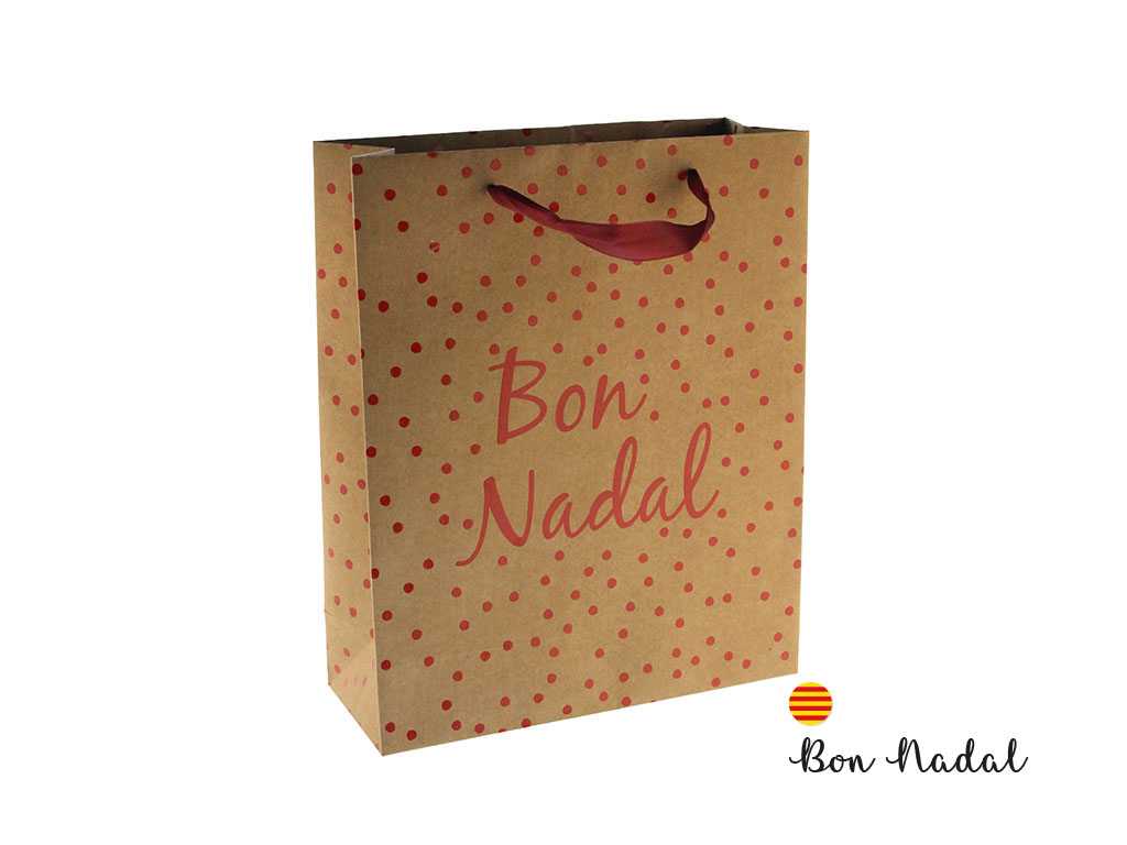 BOLSA -M- BON NADAL ROJA cod. 9324571