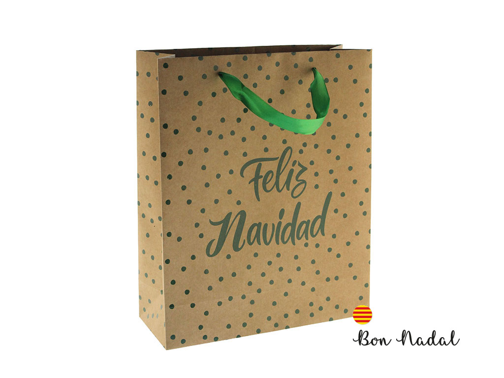 BOLSA -L- BON NADAL AZUL cod. 9324580