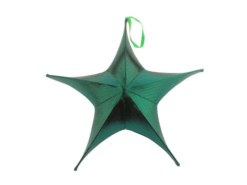 NOËL ÉTOILE PENDANTE -M- VERT cod. 9324593
