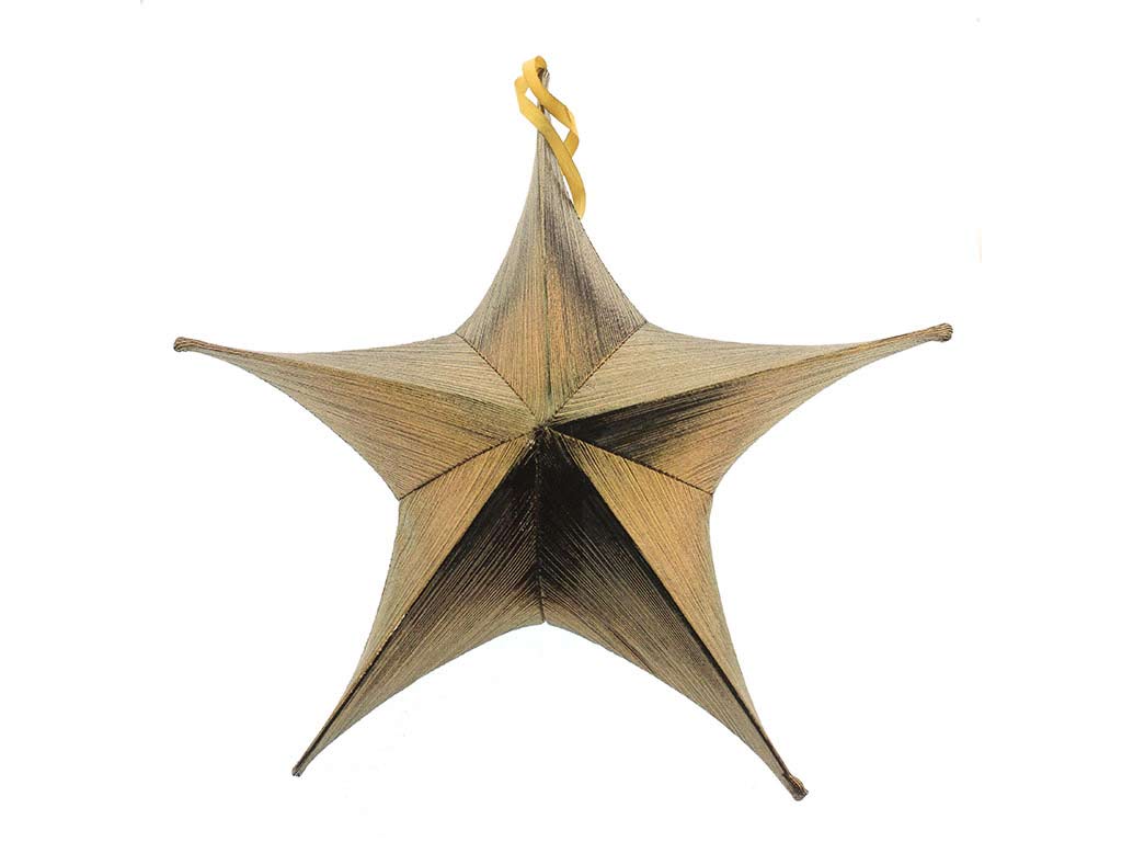 NATAL -L- ESTRELA DOURADA PENDURADA cod. 9324597