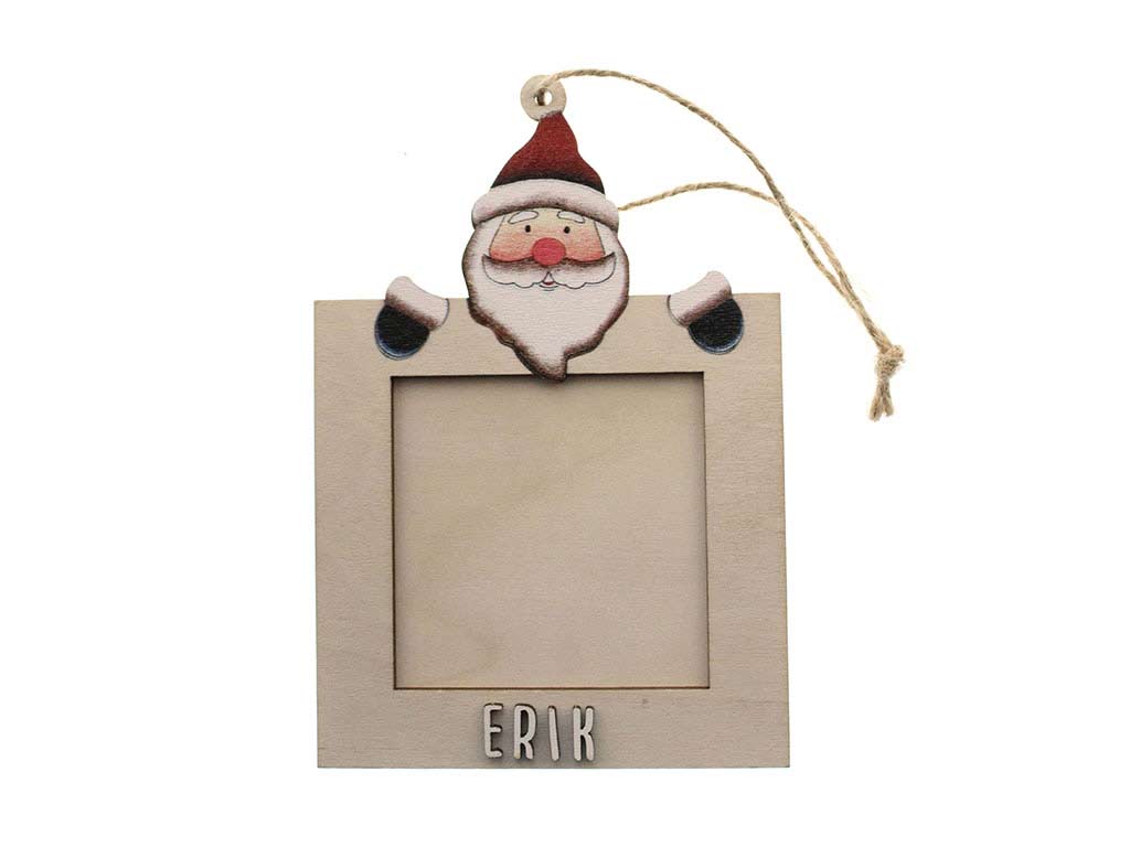COLGANTE PORTAFOTO SANTA cod. 9324633