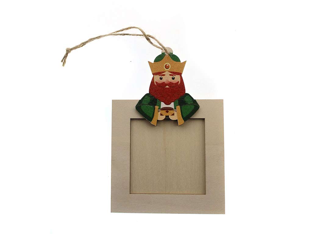 COLGANTE PORTAFOTO REY MAGO cod. 9324637