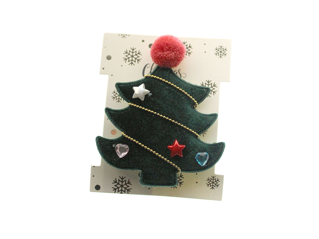 ALBERO DI NATALE VERDE CON CLIP A STELLA cod. 9324670