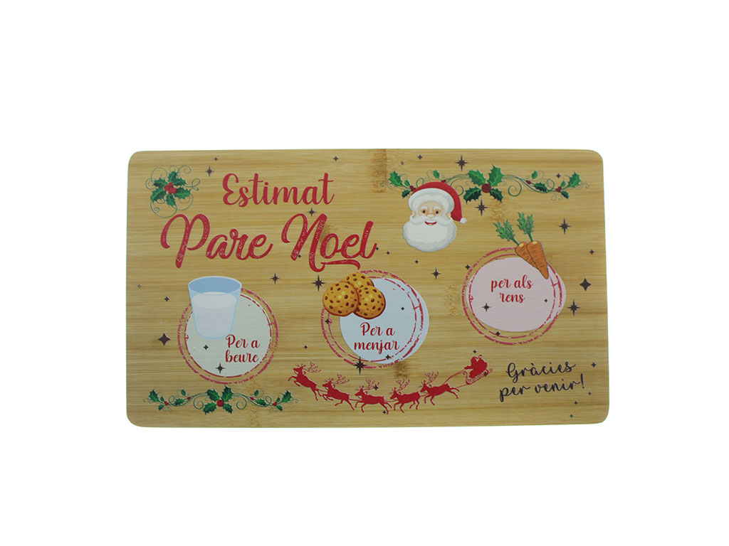 BANDEJA BAMBU ESTIMAT PARE NOEL cod. 9324690