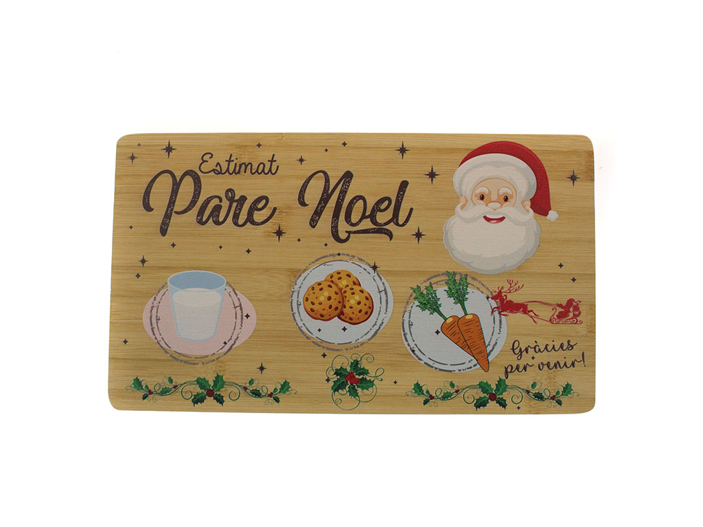 BANDEJA BAMBU ESTIMAT PARE NOEL cod. 9324694