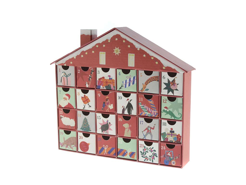 CALENDARIO ADVENTO CASA XMAS cod. 9324697
