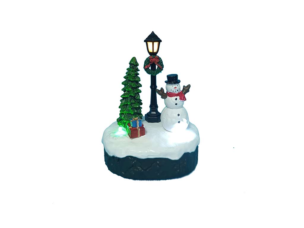 MU?ECO SNOW FIGURE NATALE CON LUCE cod. 9324727