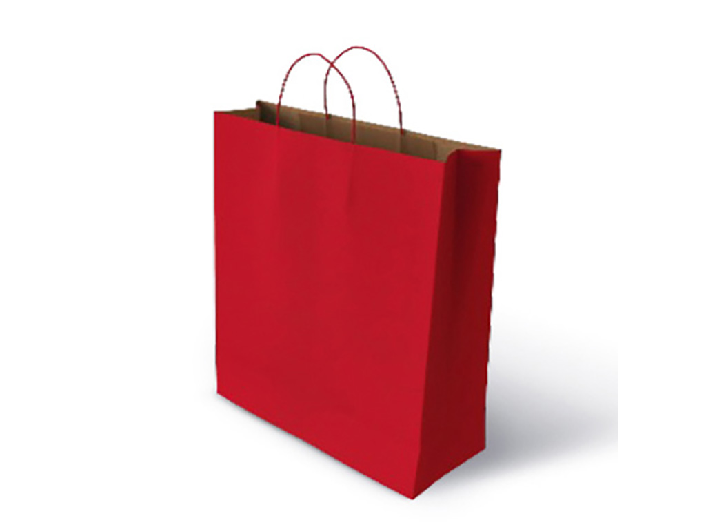 BOLSA KRAFT ROJO 100gr S cod. 9324794