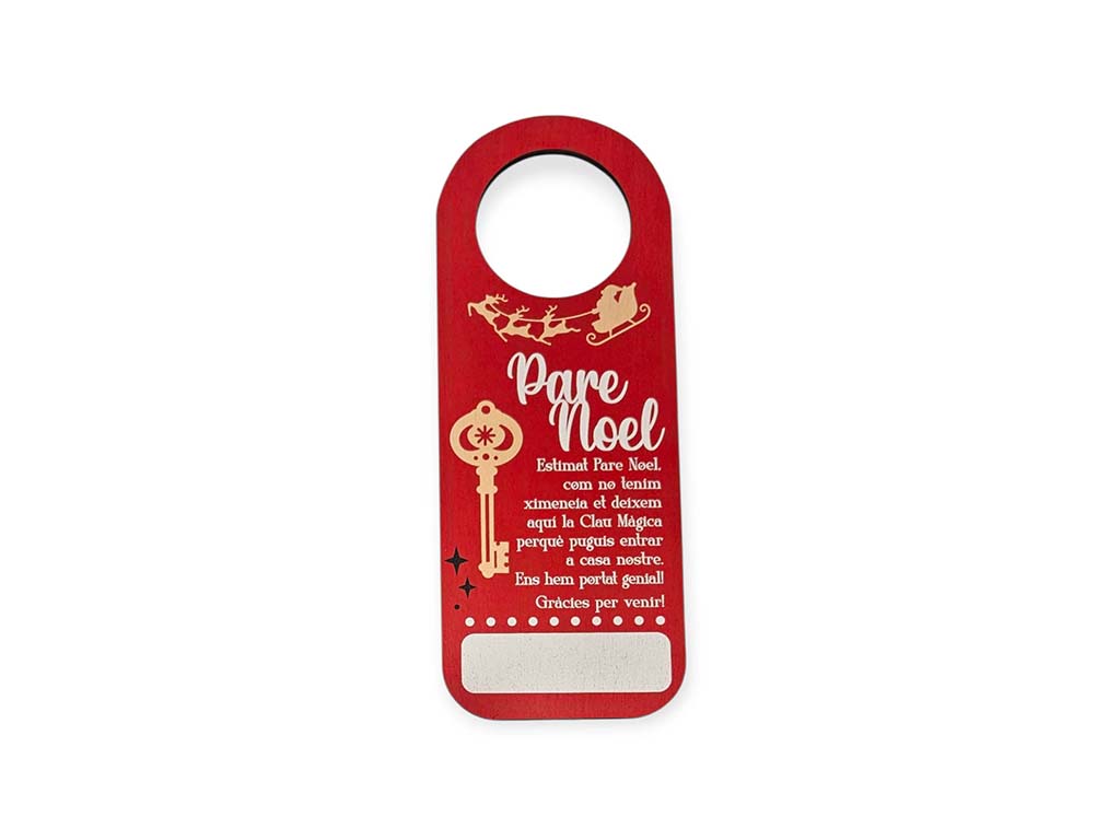 COLGANTE PUERTA PARE NOEL cod. 9324842