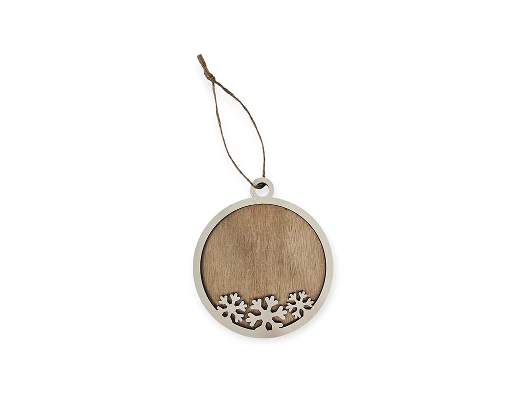 COLGANTE BOLA XMAS BLANCA DIY cod. 9324888