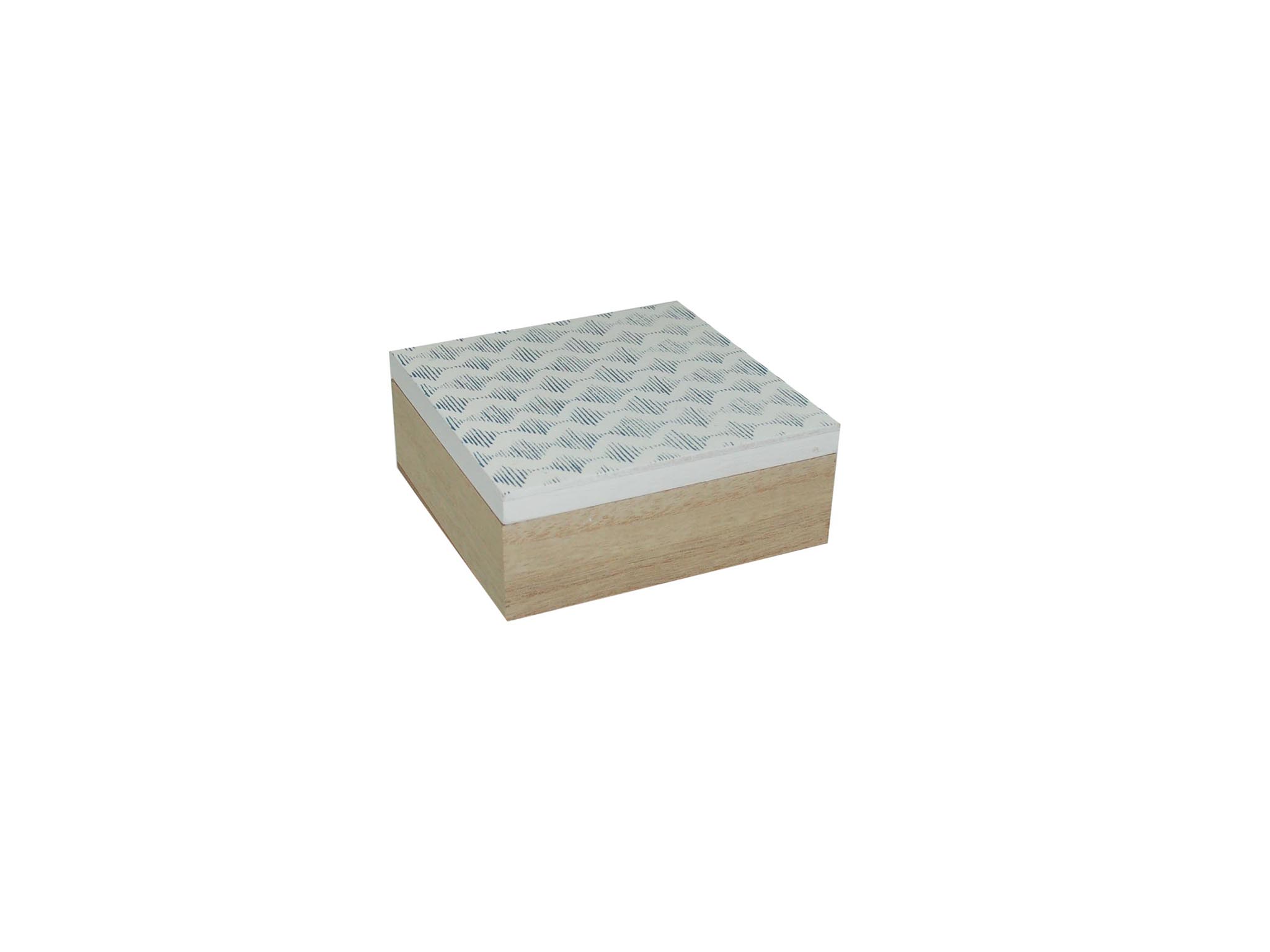 CAJA MADERA CENEFAS AZUL cod. 9500007