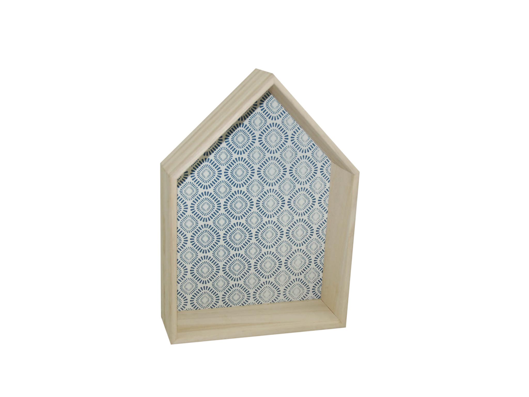 WOODEN HOUSE WALL HANGER cod. 9500021