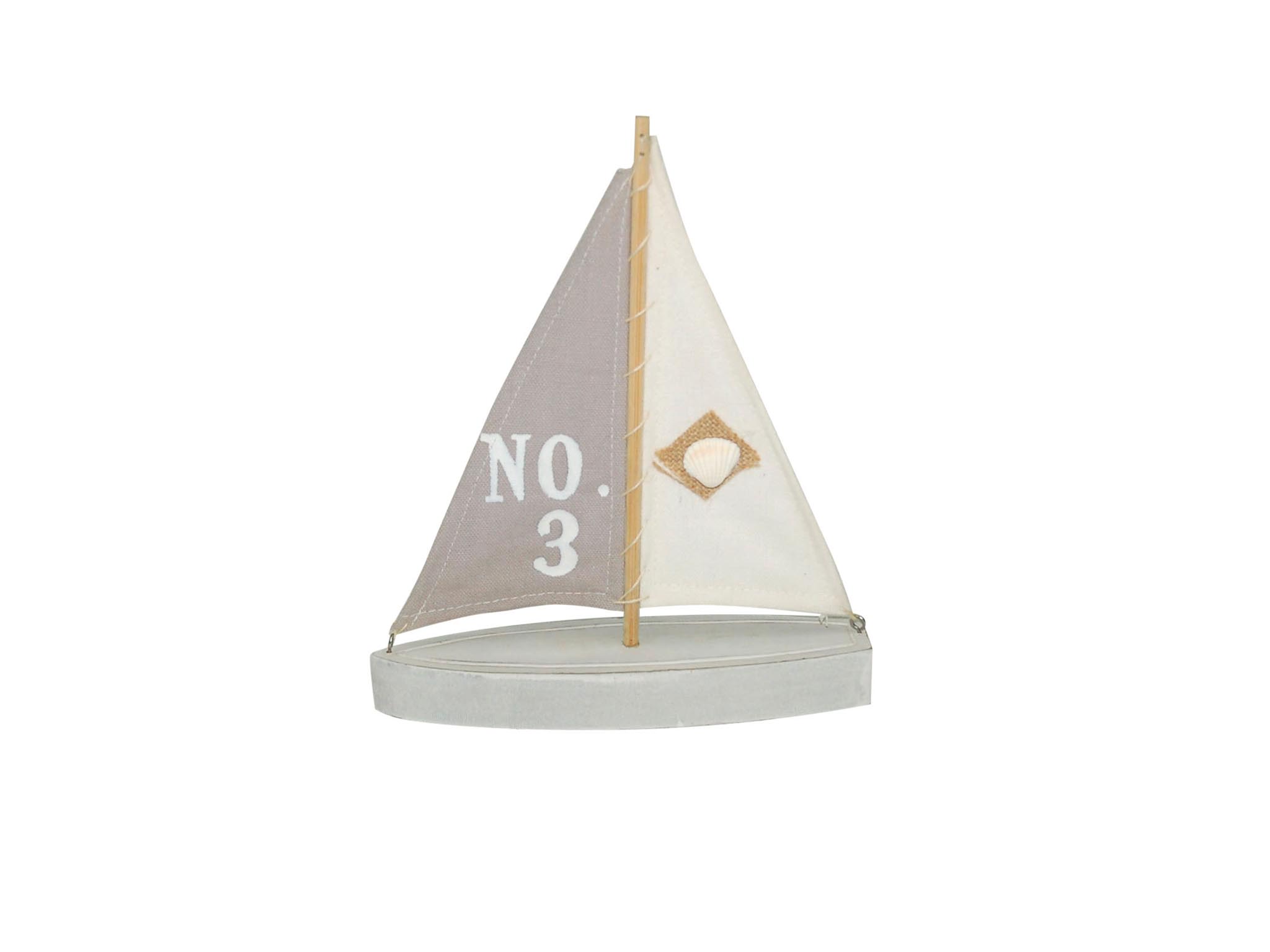 WOODEN DECORATION SAILBOAT cod. 9500086