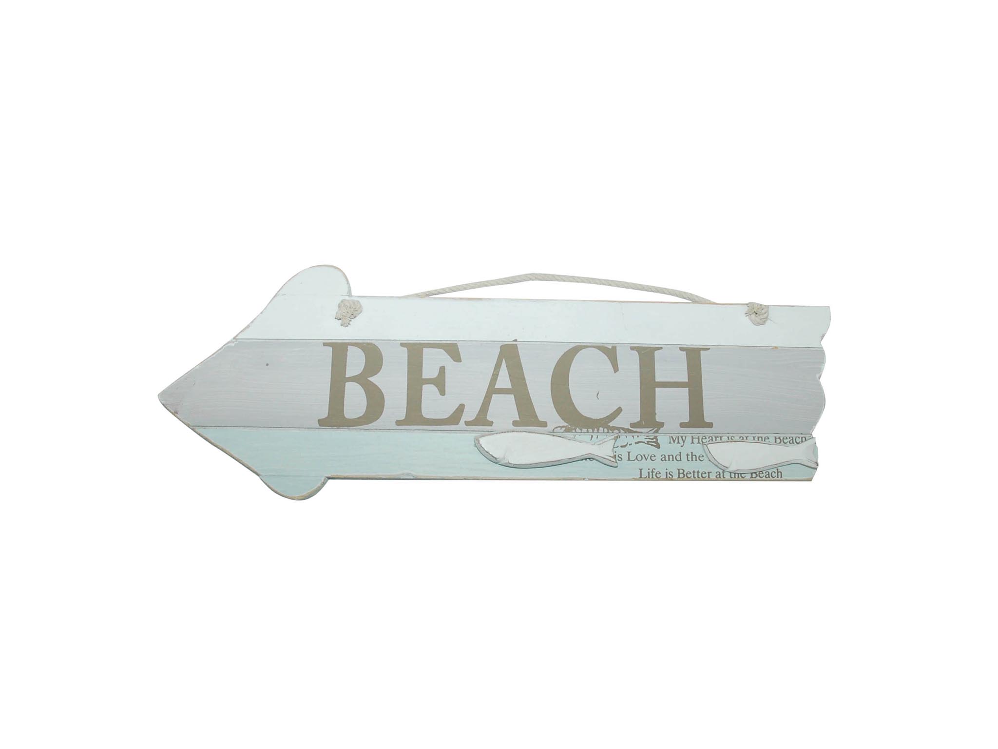 PLACA DECORACION MARINO BEACH cod. 9500124