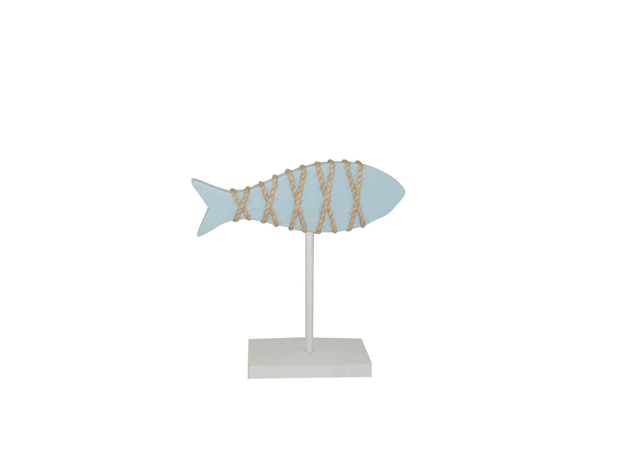 WOODEN DECORATION FISH S cod. 9500142