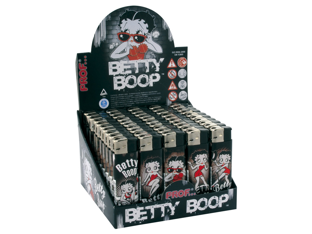 MECHERO DIBUJOS BETTY BLACK/WHITE cod. 9600102