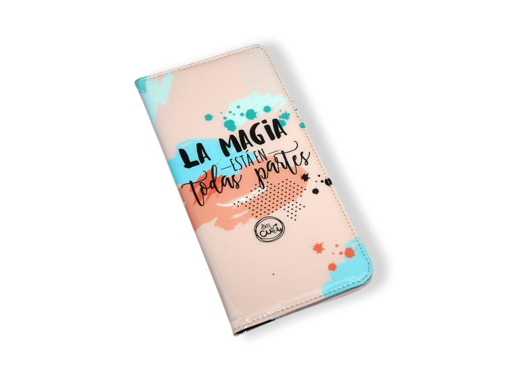 FUNDA PASAPORTE+TARJETERO MAGIA cod. 9700055