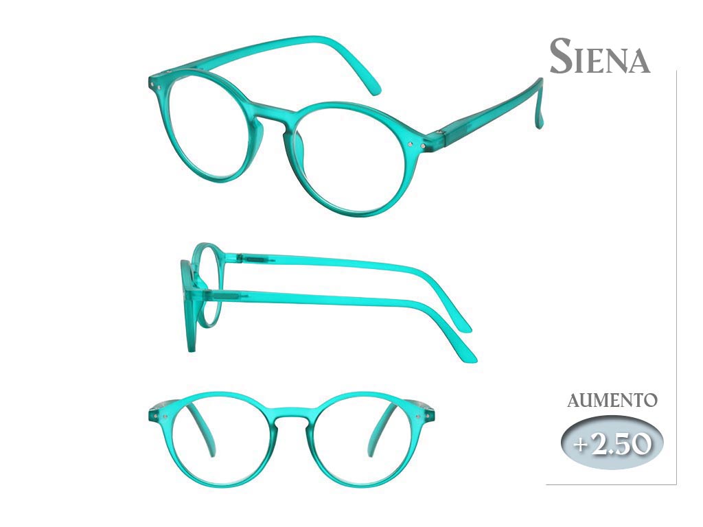 OCCHIALI LETTURA SIENA BLU 2.50 cod. 9800123