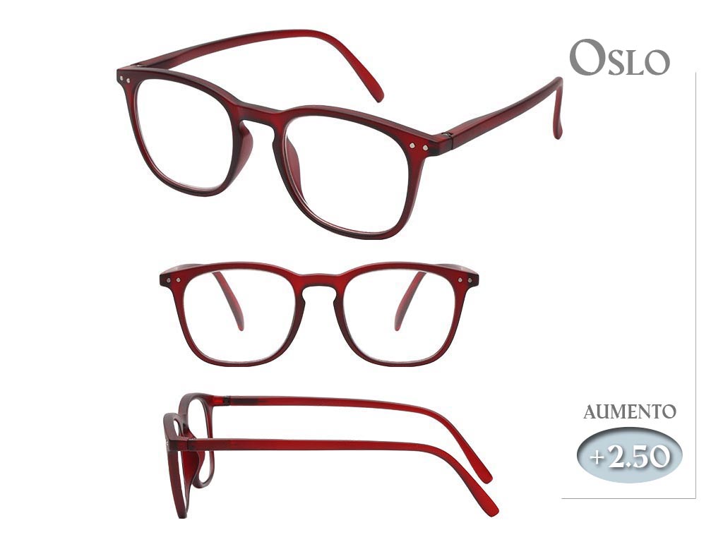 OCCHIALI LETTURA OSLO MARRONI 2.50 cod. 9800139