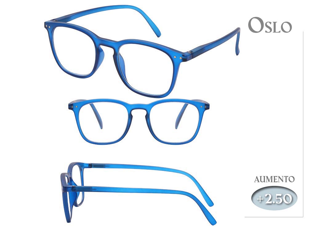 GAFAS LECTURA OSLO AZULES 2.50 cod. 9800143
