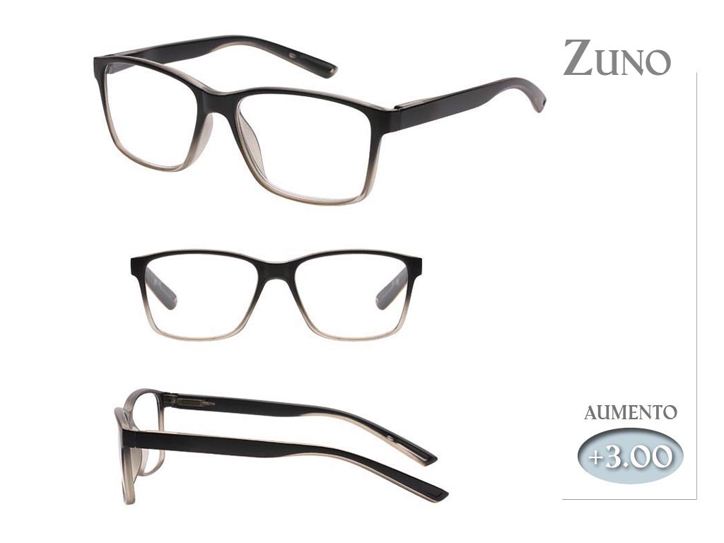GAFAS LECTURA ZUNO GRISES 3.00 cod. 9800164