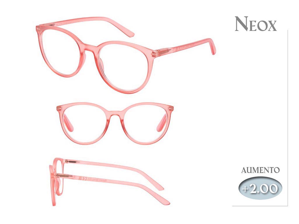 GAFAS LECTURA NEOX ROSAS 2.00 cod. 9800178