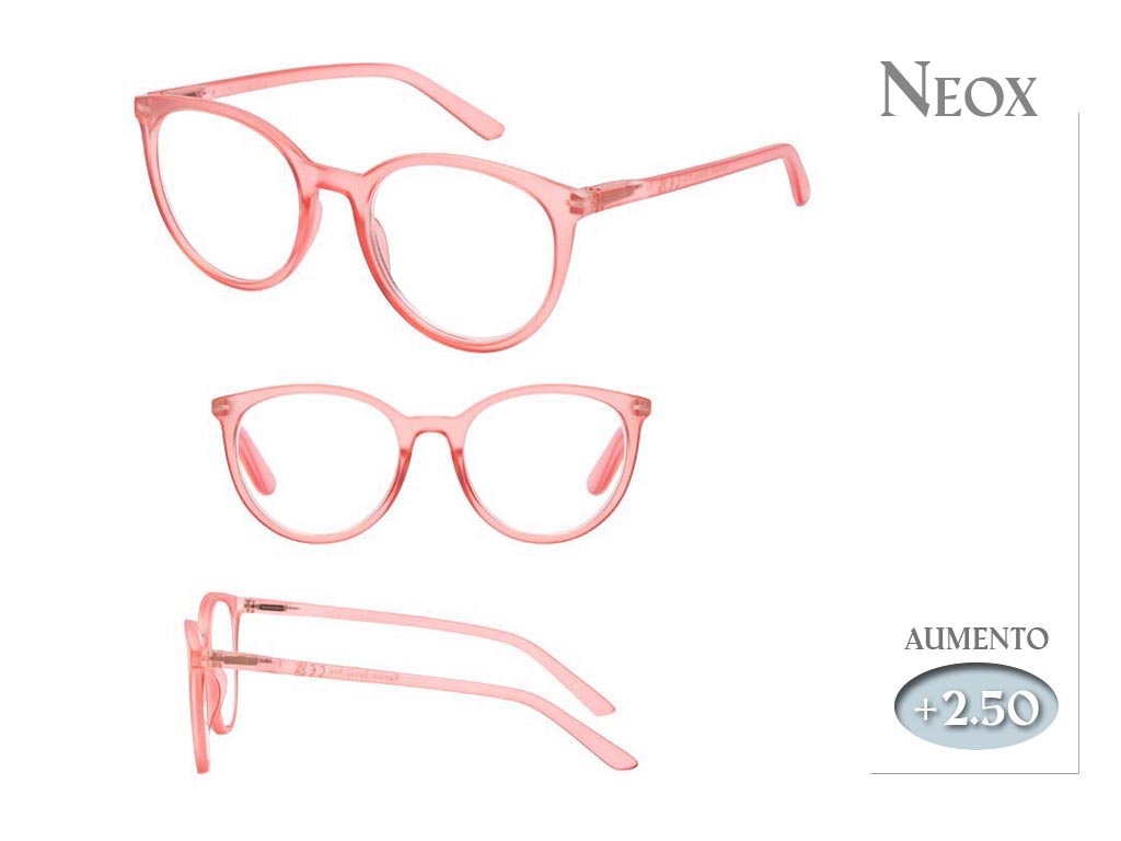 GAFAS LECTURA NEOX ROSAS 2.50 cod. 9800179