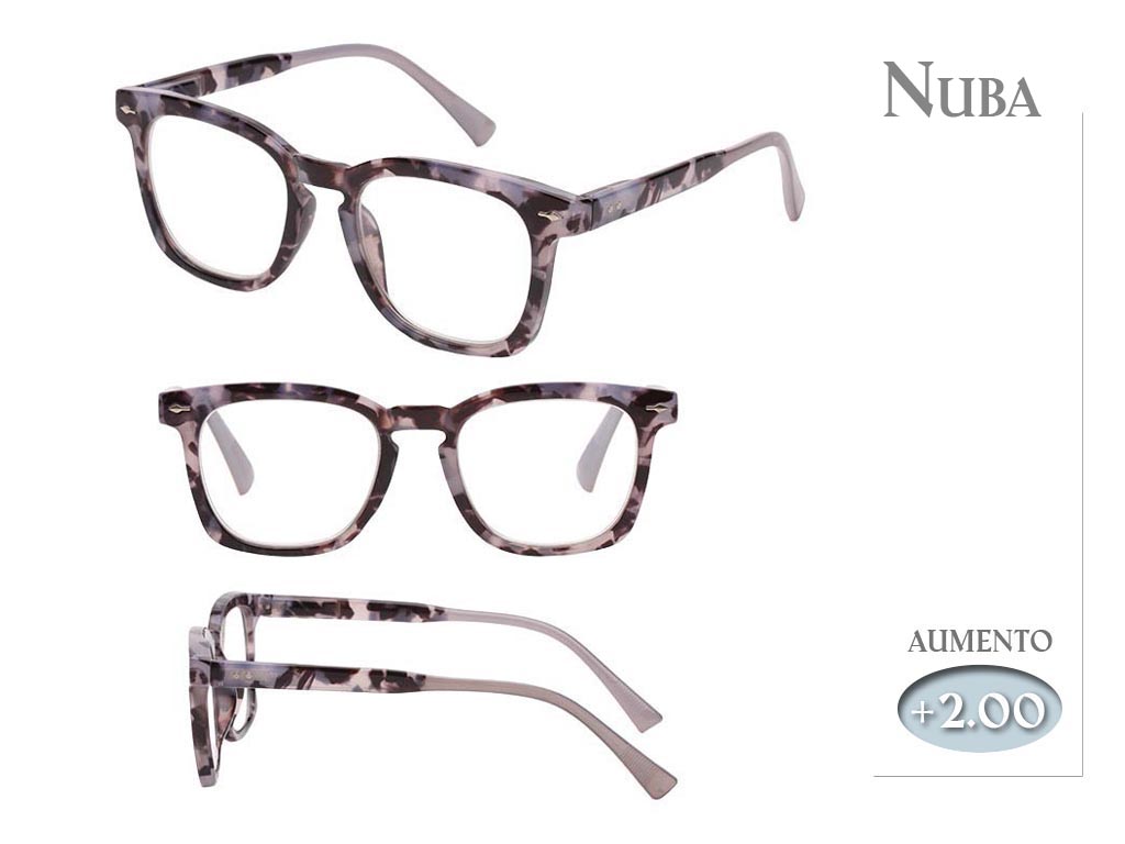GAFAS LECTURA NUBA GRISES 2.00 cod. 9800182