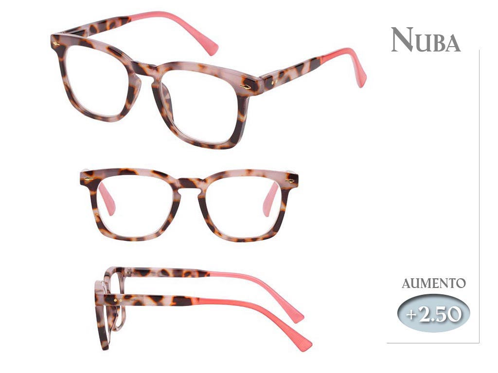 GAFAS LECTURA NUBA ROSAS 2.50 cod. 9800187