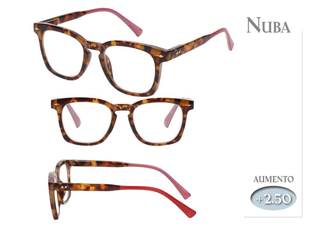 GAFAS LECTURA NUBA MARRONES 2.50 cod. 9800191