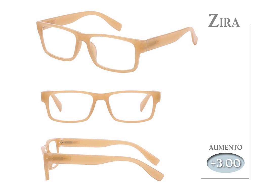 GAFAS LECTURA ZYRA BEIGE 3.00 cod. 9800228