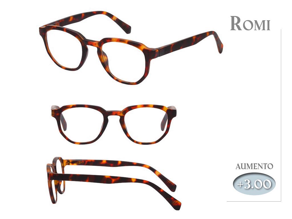 GAFAS LECTURA ROMI MARRONES 3.00 cod. 9800236