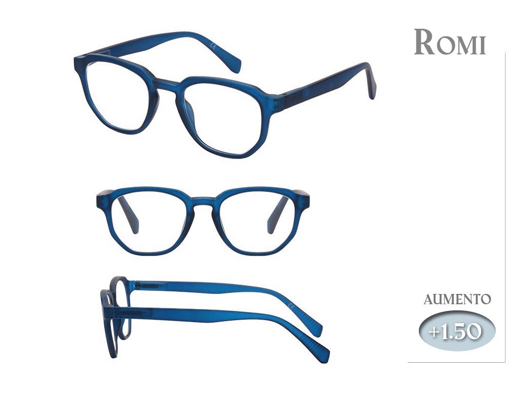 GAFAS LECTURA ROMI AZULES 1.50 cod. 9800241